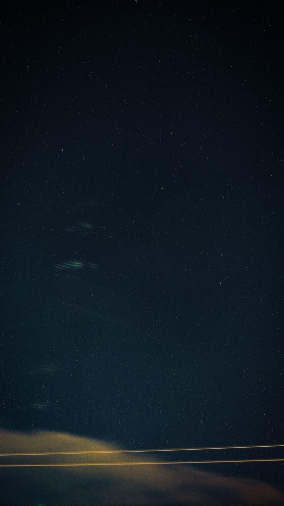 Celestial Starlight Night Sky Spiritual Energy Aesthetic Wallpaper