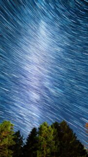 Celestial Star Trails Energy and Cosmic Manifestation Phone Wallpaper