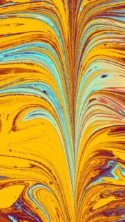 Solar Plexus Chakra Energy Flow Aesthetic Spiritual Phone Wallpaper