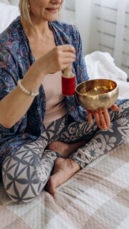 Chakra Healing Sound Bowl Meditation Spiritual Energy Wallpaper