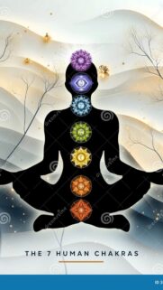 7 Human Chakras Spiritual Energy Alignment and Balance Wallpaper