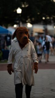 McGruff the Crime Dog Iconic Trench Coat Character Phone Wallpaper