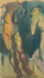 Abstract Figurative Expressionist Art Mobile Phone Wallpaper