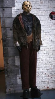 Scary Jason Voorhees Horror Costume Display Mobile Wallpaper