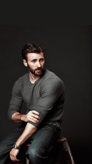Chris Evans High Quality 4K Mobile Wallpaper for iPhone and Android