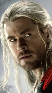 Chris Hemsworth HD Mobile Wallpaper: Epic Cinematic Portrait for Smartphone Screens