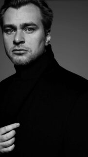Christopher Nolan Aesthetic 4K Mobile Wallpaper – Cinematic Director Portrait Background