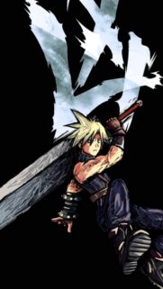 Cloud Strife Gaming Wallpaper – Final Fantasy VII High-Quality Mobile Background
