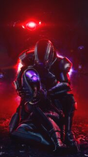 Commander Shepard Mass Effect 4K Gaming Wallpaper for Mobile | Bestwallpapers.net