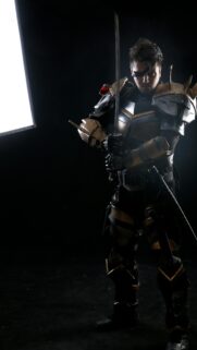 Deathstroke Warrior Cosplay Action Hero Mobile Phone Wallpaper