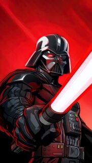 Darth Vader 4K Mobile Wallpaper: Iconic Star Wars Sith Lord Portrait