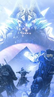 Destiny 2 Cinematic Guardian Battle Mobile Wallpaper – High Quality Gaming Background
