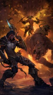 Diablo IV Lilith Dark Fantasy Gaming Wallpaper – High Quality 4K Mobile Background