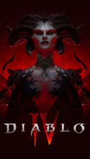 Diablo IV Lilith Dark Fantasy Gaming Wallpaper – High Quality 4K Mobile Background