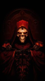 Diablo Dark Fantasy Gaming Wallpaper – High Quality 4K Mobile Backgrounds