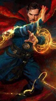 Doctor Strange Cinematic 4K Mobile Wallpaper – Majestic Sorcerer Supreme Art