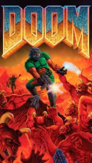 DOOM Slayer 4K Mobile Gaming Wallpaper – High Quality Demon Hunter Background