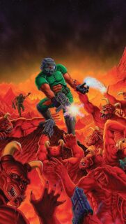 DOOM Slayer High-Quality Gaming Mobile Wallpaper 4K – Bestwallpapers.net