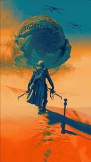 Dune Movie Cinematic Landscape 4K Mobile Wallpaper – High Quality Desert Aesthetic