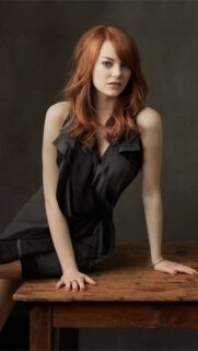 Stunning Emma Stone 4K Mobile Wallpaper – Cinematic Portrait for Phone Background