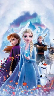 Frozen Aesthetic Winter Landscape Mobile Wallpaper – High Quality 4K Background