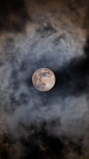 Mystical Full Moon Spiritual Energy and Lunar Manifestation Wallpaper