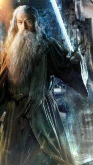 Gandalf The Grey Wizard 4K Mobile Wallpaper – High Quality Fantasy Art