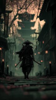 Ghost of Tsushima Jin Sakai Samurai Art 4K Gaming Wallpaper for Mobile