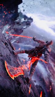 God of War Kratos Epic Gaming Wallpaper for Mobile – High Quality 4K Background