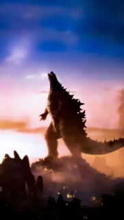 Godzilla Cinematic Monster King 4K Mobile Wallpaper – High Quality Background