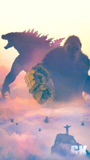 Godzilla Epic Cinematic 4K Mobile Wallpaper – High Quality Monster King Background