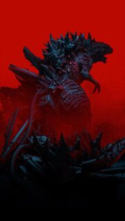 Godzilla Cinematic Monster King 4K Mobile Wallpaper – High Quality Background