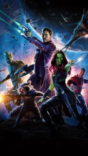 Guardians of the Galaxy 4K Mobile Wallpaper – Star-Lord and Team Background