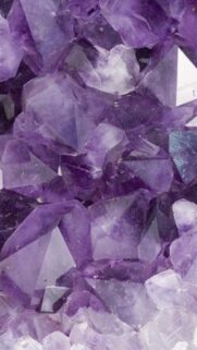 Healing Amethyst Crystal Energy High Resolution Spiritual Phone Wallpaper