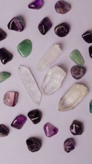 Healing Crystal Energy and Spiritual Manifestation Aesthetic Wallpaper