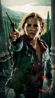 Hermione Granger Magic Aesthetic Mobile Wallpaper – High Quality 4K Portrait