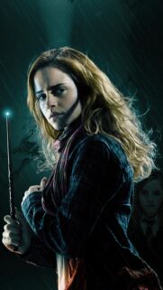 Hermione Granger Cinematic 4K Mobile Wallpaper | Magical Wizarding World Aesthetic