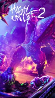 High on Life 2 Gaming Wallpaper 4K – Vibrant Sci-Fi Mobile Background