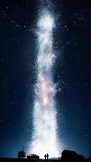 Stunning Interstellar Galaxy Mobile Wallpaper – Cinematic Space Art 4K