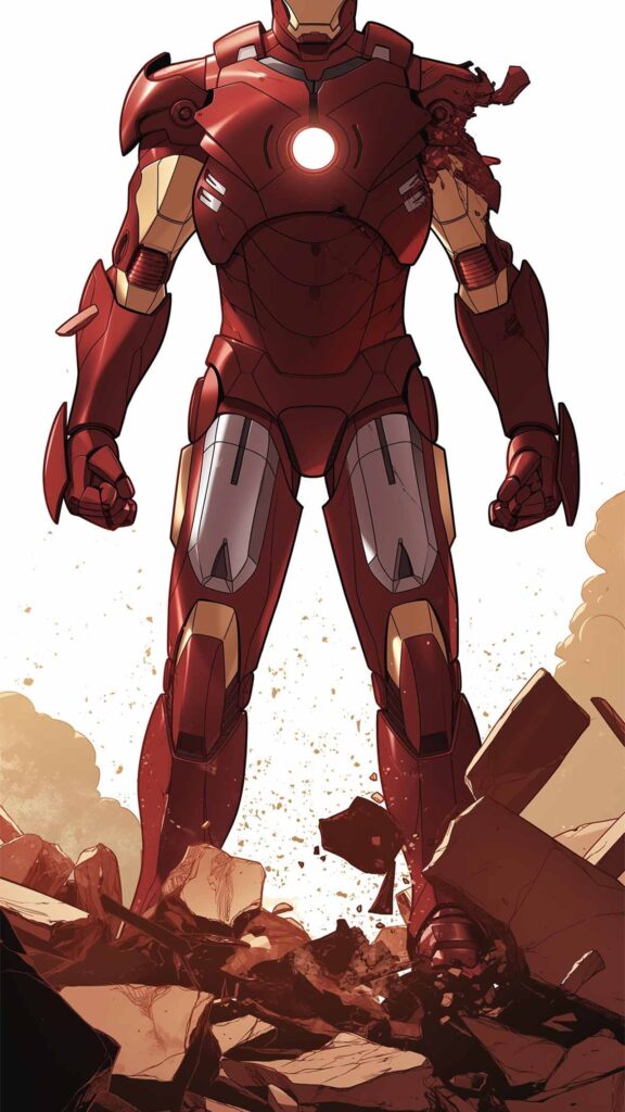 Iron Man 4K Mobile Wallpaper – Iconic Stark Armor High Quality Background