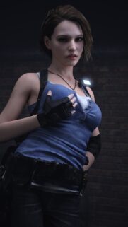 Jill Valentine Gaming Wallpaper 4K High Resolution for Mobile Phones