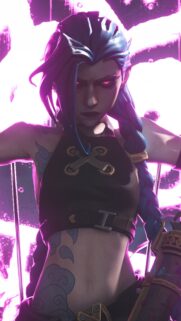 Jinx Arcane Gaming Wallpaper – High Quality 4K Mobile Backgrounds for Android and iPhone