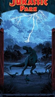 Jurassic Park T-Rex Cinematic 4K Mobile Wallpaper | Epic Dinosaur Background