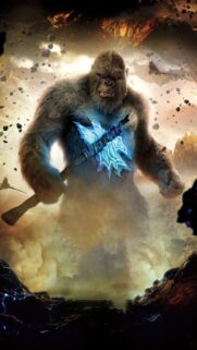 Epic King Kong Mobile Wallpaper: High-Quality 4K Cinematic Ape Background