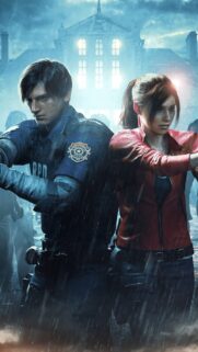 Leon S Kennedy Gaming Wallpaper – High-Quality 4K Mobile Background