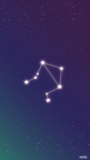 Libra Constellation Aesthetic Zodiac Balance Mobile Wallpaper