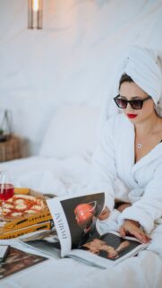 Luxury Lifestyle Vision Board Aesthetic for Successful Manifestation Wallpaper