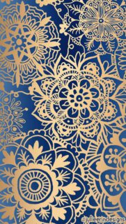 Gold Mandala Spiritual Energy Aesthetic Phone Wallpaper