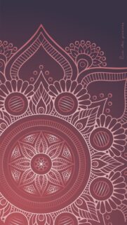 Divine Mandala Spiritual Energy Aesthetic Phone Wallpaper