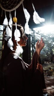 Dreamcatcher Spiritual Manifestation Energy and Meditation Wallpaper